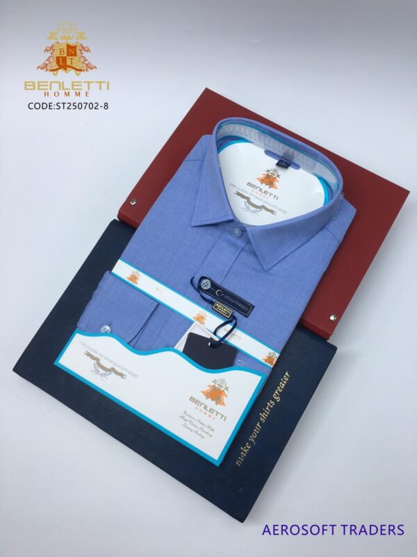 Benletti Homme Striped Long-Sleeved Shirt