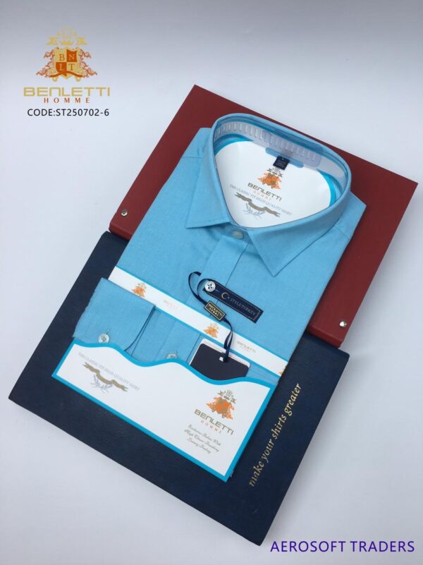 Benletti Homme Striped Long-Sleeved Shirt