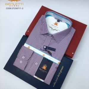 Benletti Homme Striped Long-Sleeved Shirt for Men (3)