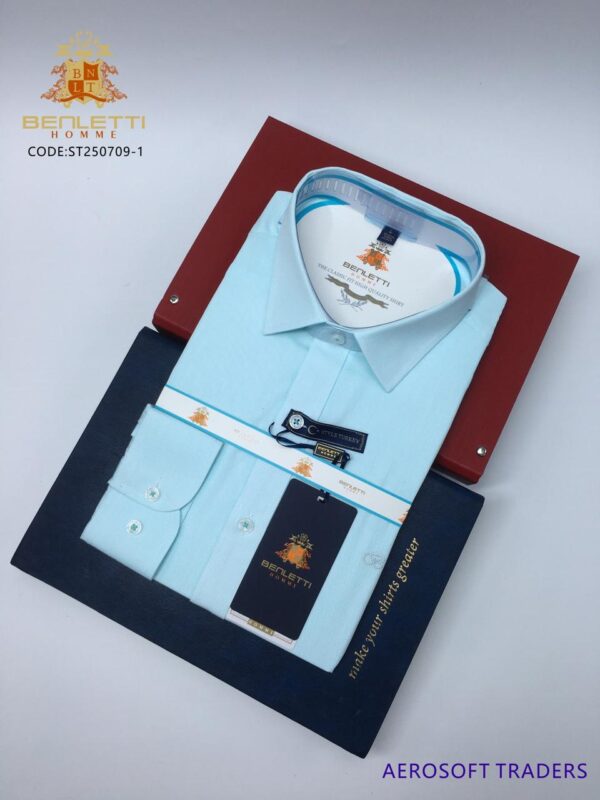 Benletti Homme Striped Long-Sleeved Shirt