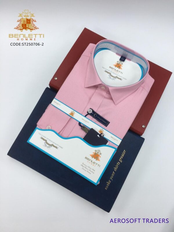 Benletti Homme Striped Long-Sleeved Shirt