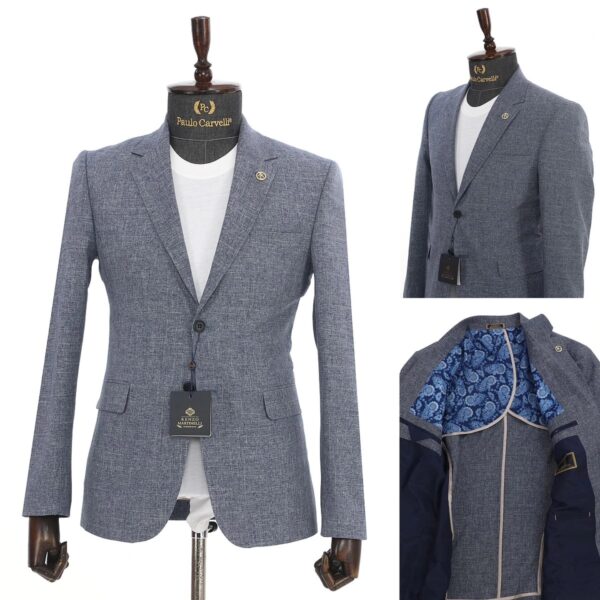 Renzo Martineli Plain blazers-5
