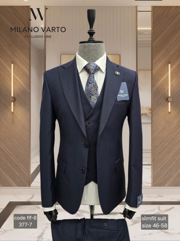 High-End Quality 3-Piece Men's Suit